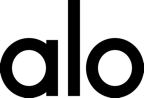 Alo Yoga Logo Download in SVG Vector or PNG File .